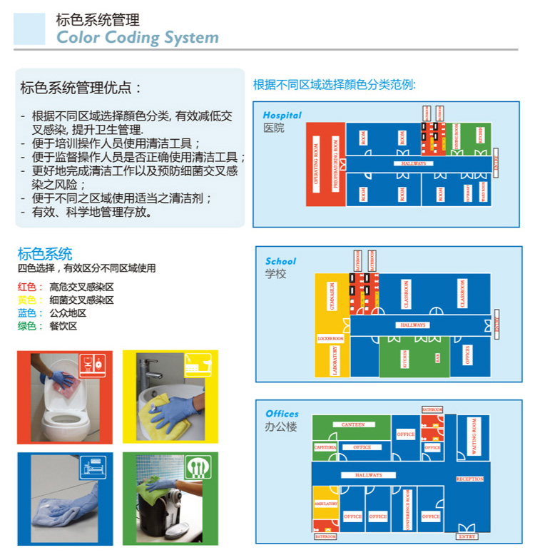 多用途迷你清潔服務(wù)手推車(chē) / 圓拖 JT MBD25 紅/黃/藍/綠四色可選